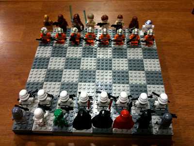 Lego star sales wars chess set