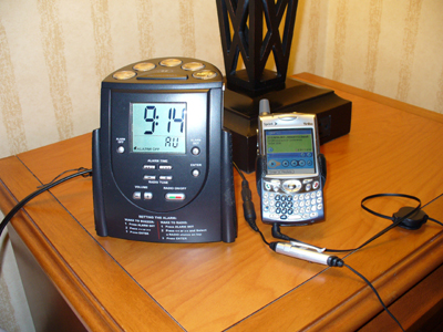 Hilton MP3 Player works with the Treo 650